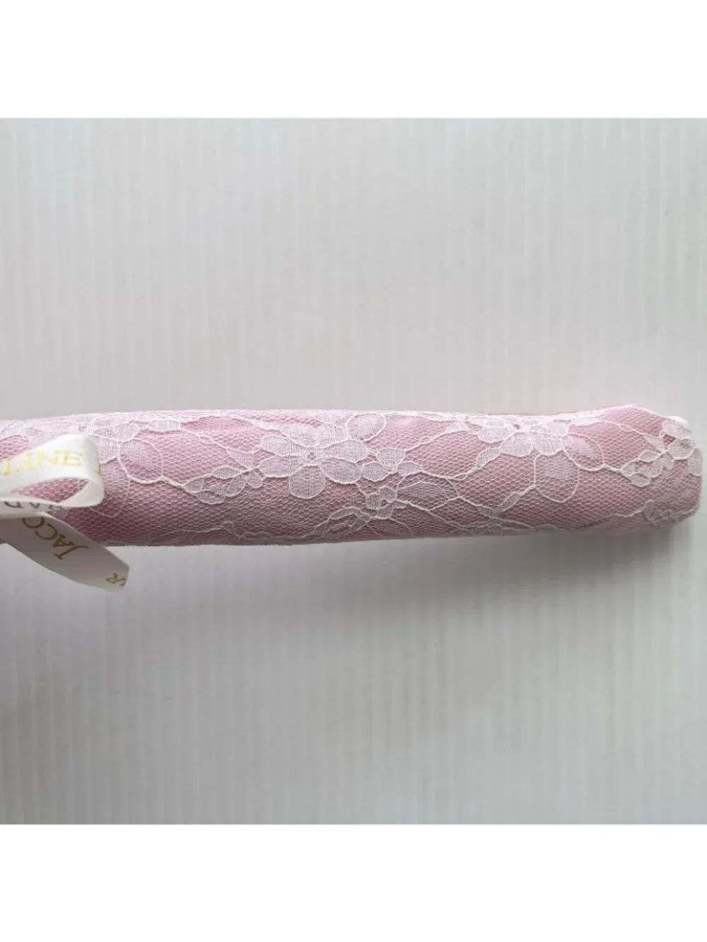 Jacqueline Ferrar Lace Clothing Hanger Padded Pink Bridal Wedding Dress Lingerie